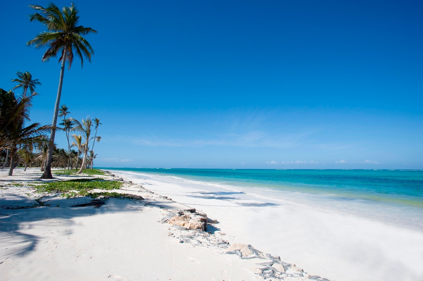 Zanzibar turquoise waters Stone Town dhow boat